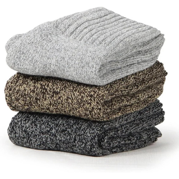 Women Warm Winter Thick  Boots Socks 75%polyester /15%acryl fiber - Picture 2 of 7